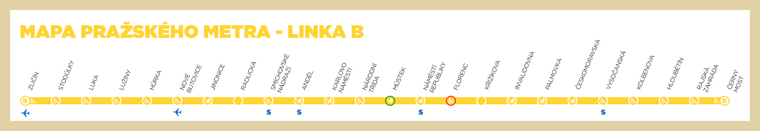 Метро прага схема на русском