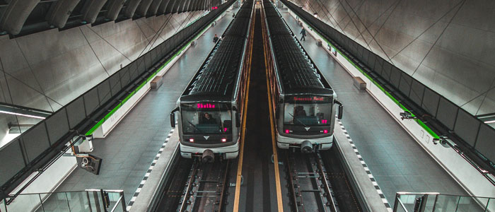 Dopravní prostředky soupravy metra
